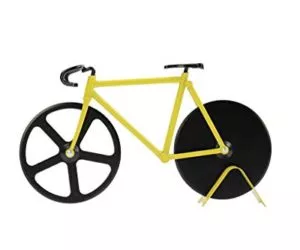 314QvewDTRL 300x250 - Pizza Cutter - Bicycle Pizza Cutter: Black & Yellow
