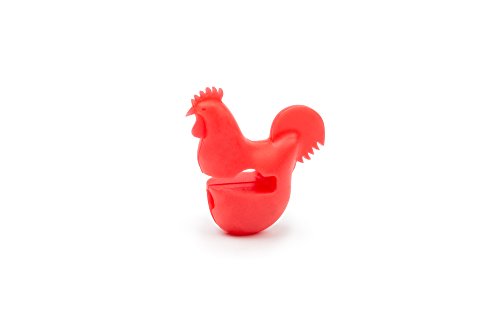21urbyoBLLL - Fox Run 6282 Chicken Pot Clip/Spoon Holder, 1 x 1.75 x 2.5 inches, Yellow