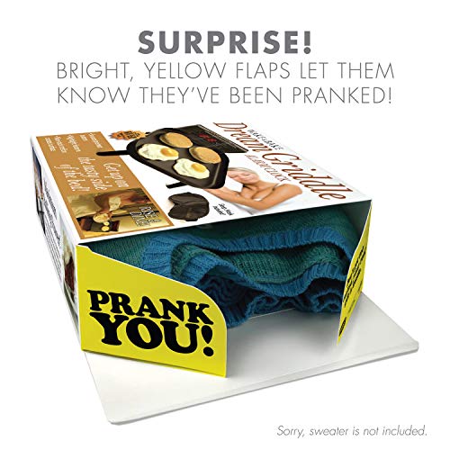 51HnoPHqHcL - Prank Pack “Wake & Bake Griddle” by Prank-O. Wrap Your Real Gift in a Funny Prank Gag Joke Gift Box.The Original Prank Gift Box