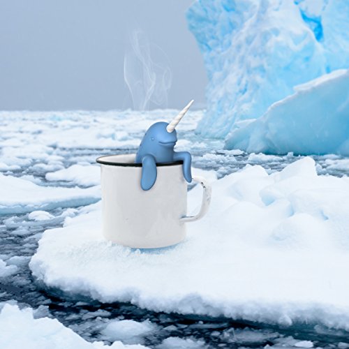 51XCkifZZxL - Fred SPIKED TEA Narwhal Tea Infuser